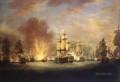 La batalla a la luz de la luna frente al cabo de San Vicente 16 de enero de 1780 Batallas navales